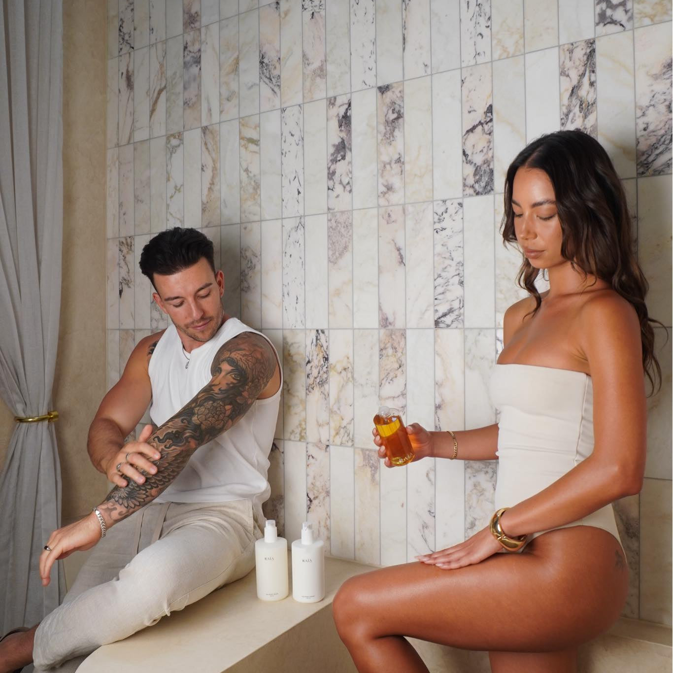 BODY WASH & CREAM SET