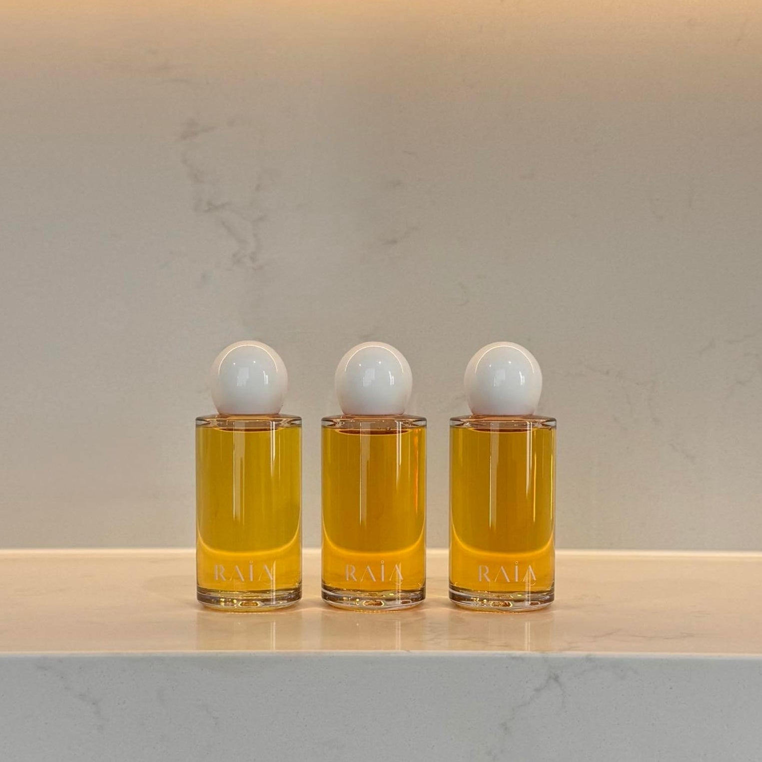 3 60ml RAIA body oil x perfumes 